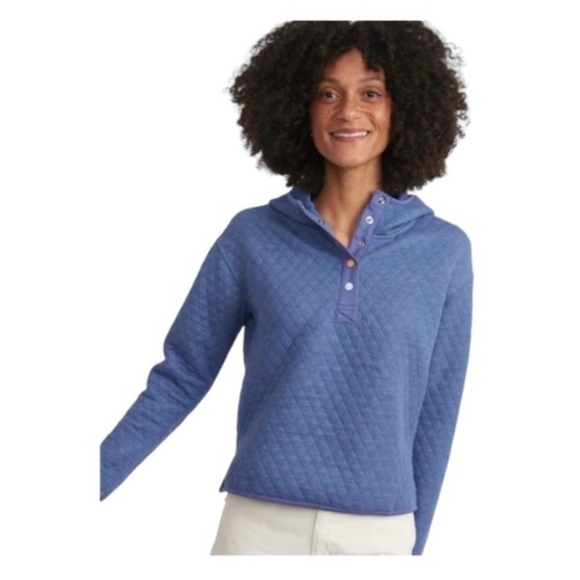 Marine Layer Corbet Rainbow Snap Hoodie NWT - Picture 5 of 5
